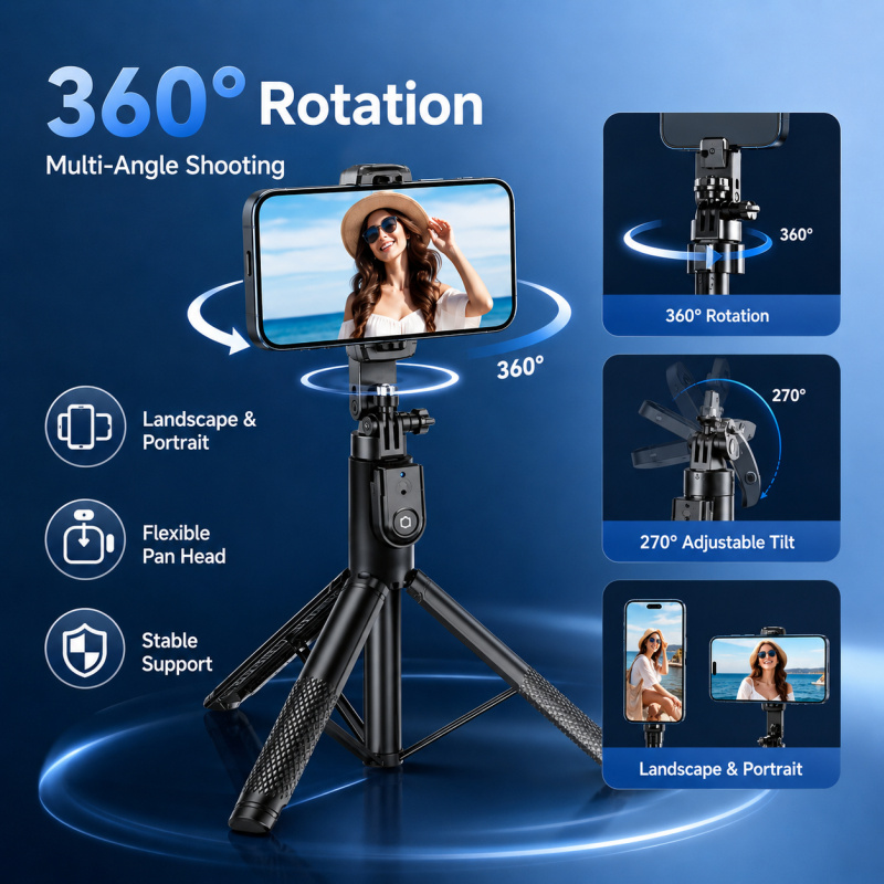 2M Bluetooth Selfie Stick Trip - Photography Basics 评论和价格