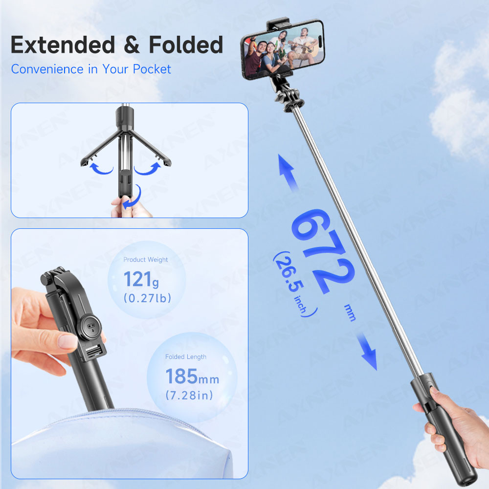 Selfie Stick Tripod with Detac - Photography Basics 评论和价格