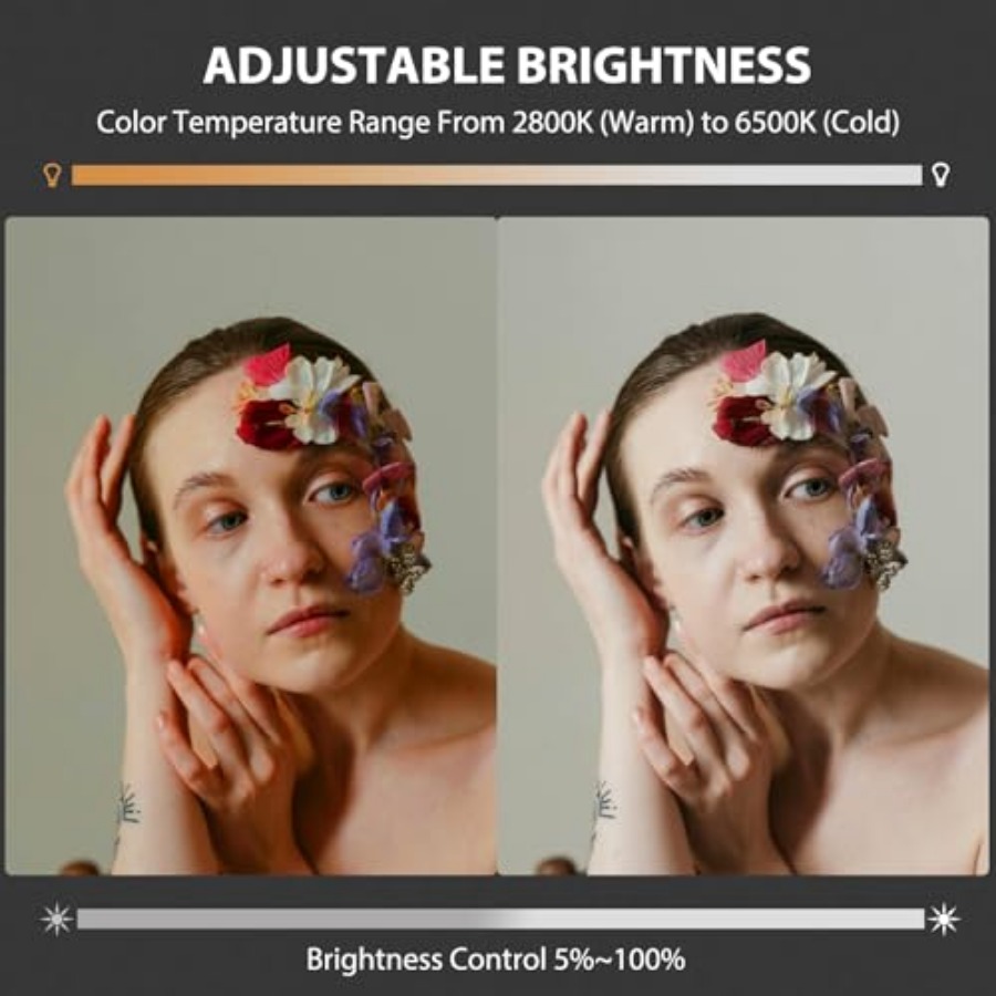 60W COB LED Video Light Handhe - Photography Videos Free 评论和价格