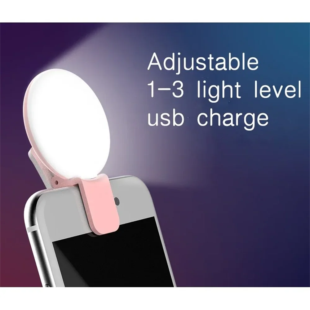 Portable Mini Selfie Ring Ligh - Photography Videos Free 评论和价格