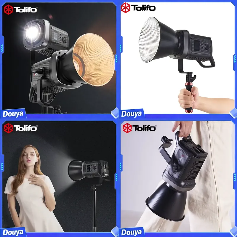Tolifo SK-200DB 200W LED COB V - Photography Videos Free 评论和价格