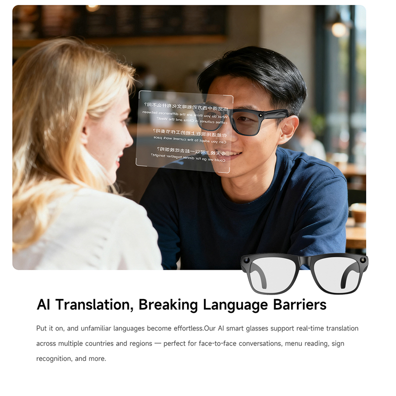 4K UHD Smart Translation Glass - Photography Japanese 评论和价格
