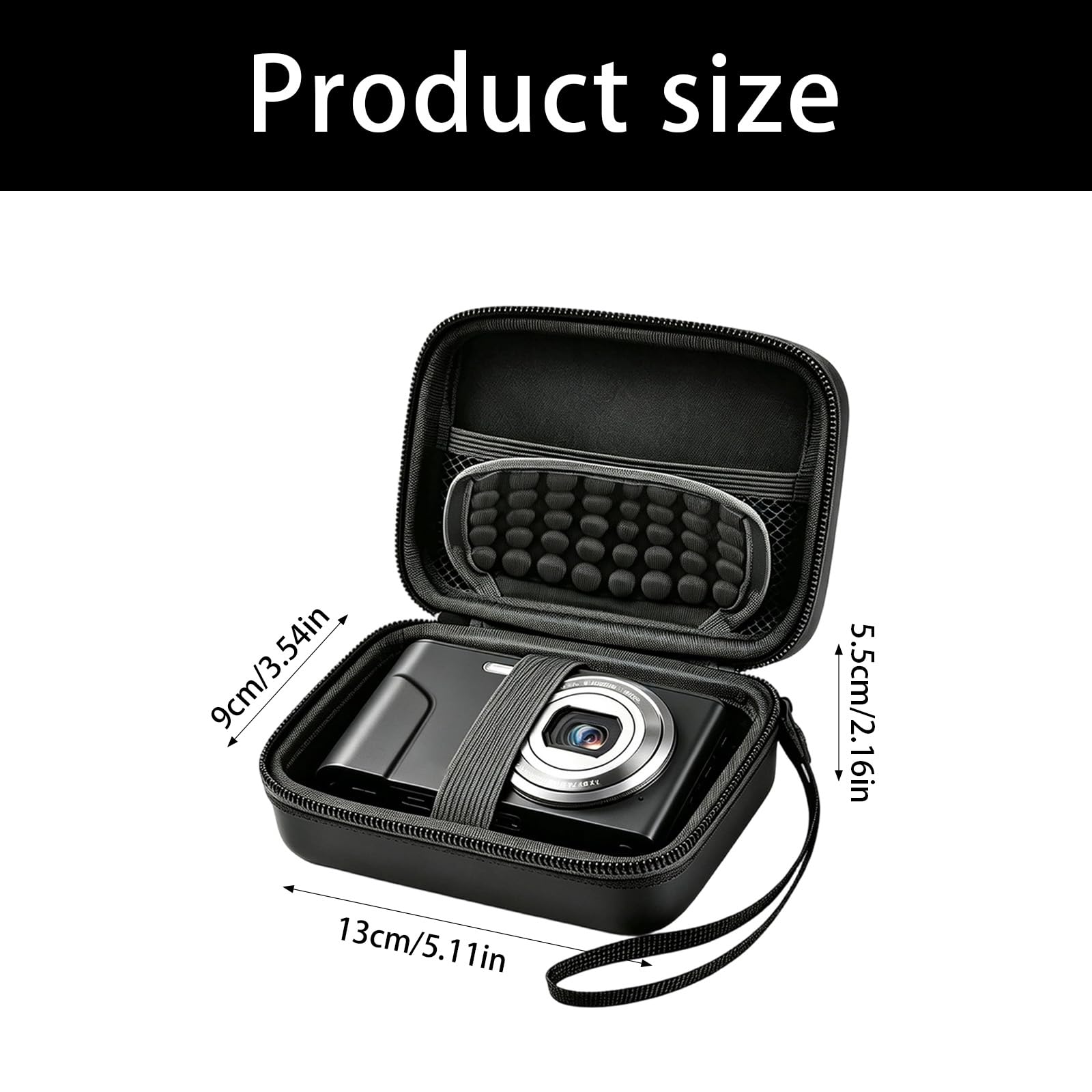 CCD Digital Camera Case for So - Camera Wrist Strap 评论和价格