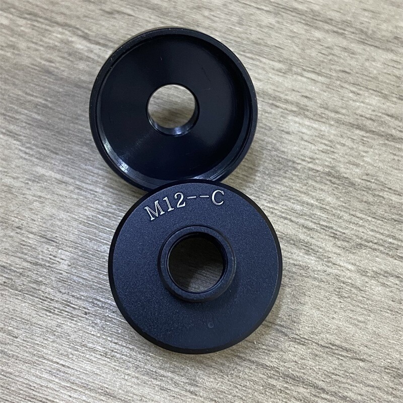 1PCS M12x0.5 CCD Microscope Ca - Lens Adapter Ring 评论和价格